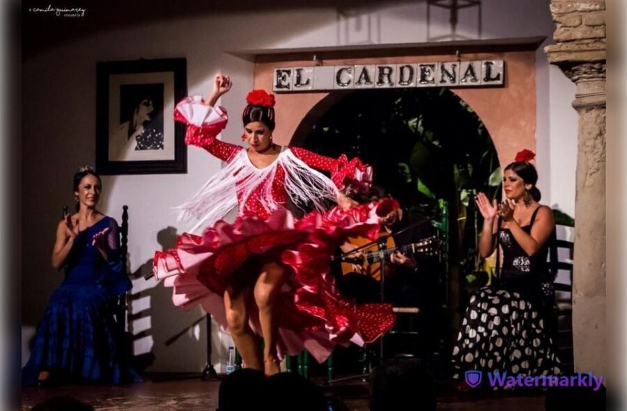 Córdoba: Flamenco Show Ticket with Drinks - Guitarra (live guitar): the rhythm engine of the night