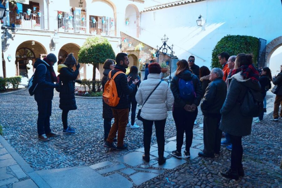 Cordoba: Jewish Quarter Walking Tour - Plaza del Cardenal Salazar: where the past shows up in buildings
