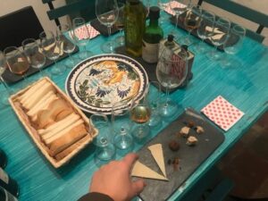 Wine & Cheese tasting - What you taste: four Cordoba wines, mostly from Pedro Ximénez